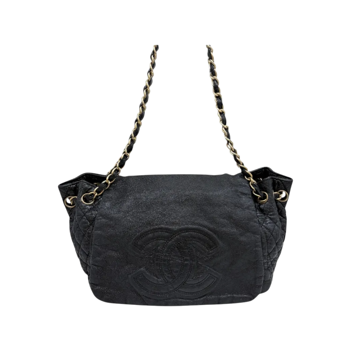 IT29CUN9TTTN Chanel CC Logo Chain Shoulder Bag