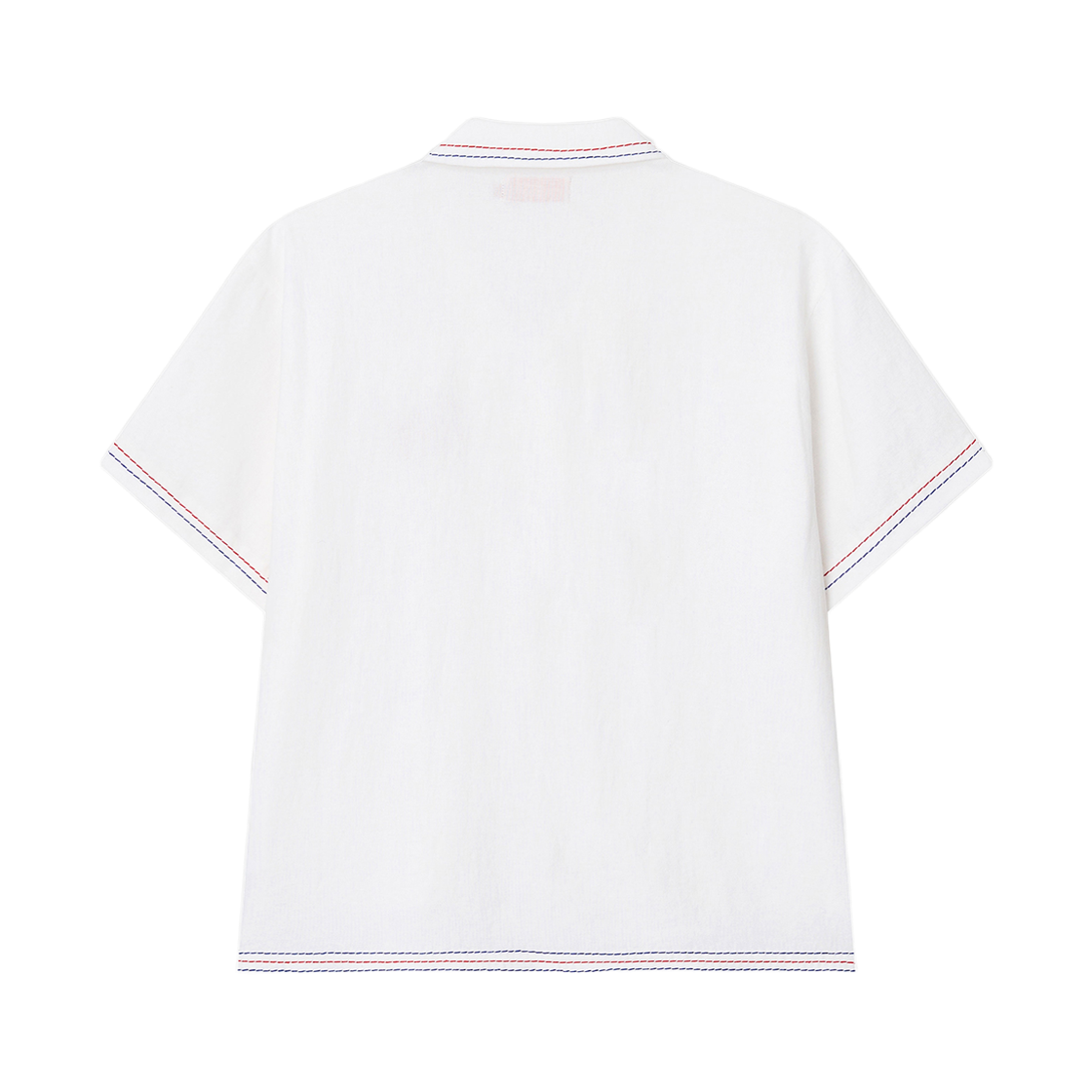 이우트 스티치 린넨 캠프 셔츠 화이트(EEUT Stitch Linen Camp Shirt White) - 2