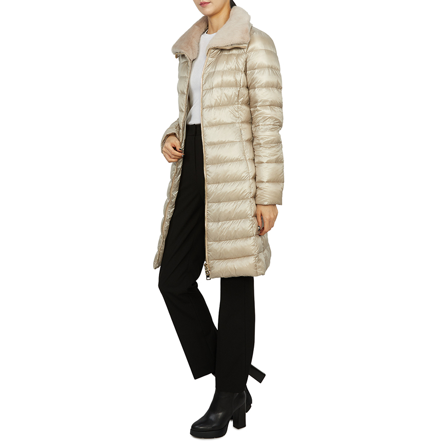 [15% 쿠폰] (W) 에르노 패딩 베이지([15% 쿠폰] (W) Herno Padding Jumper Beige) - 5