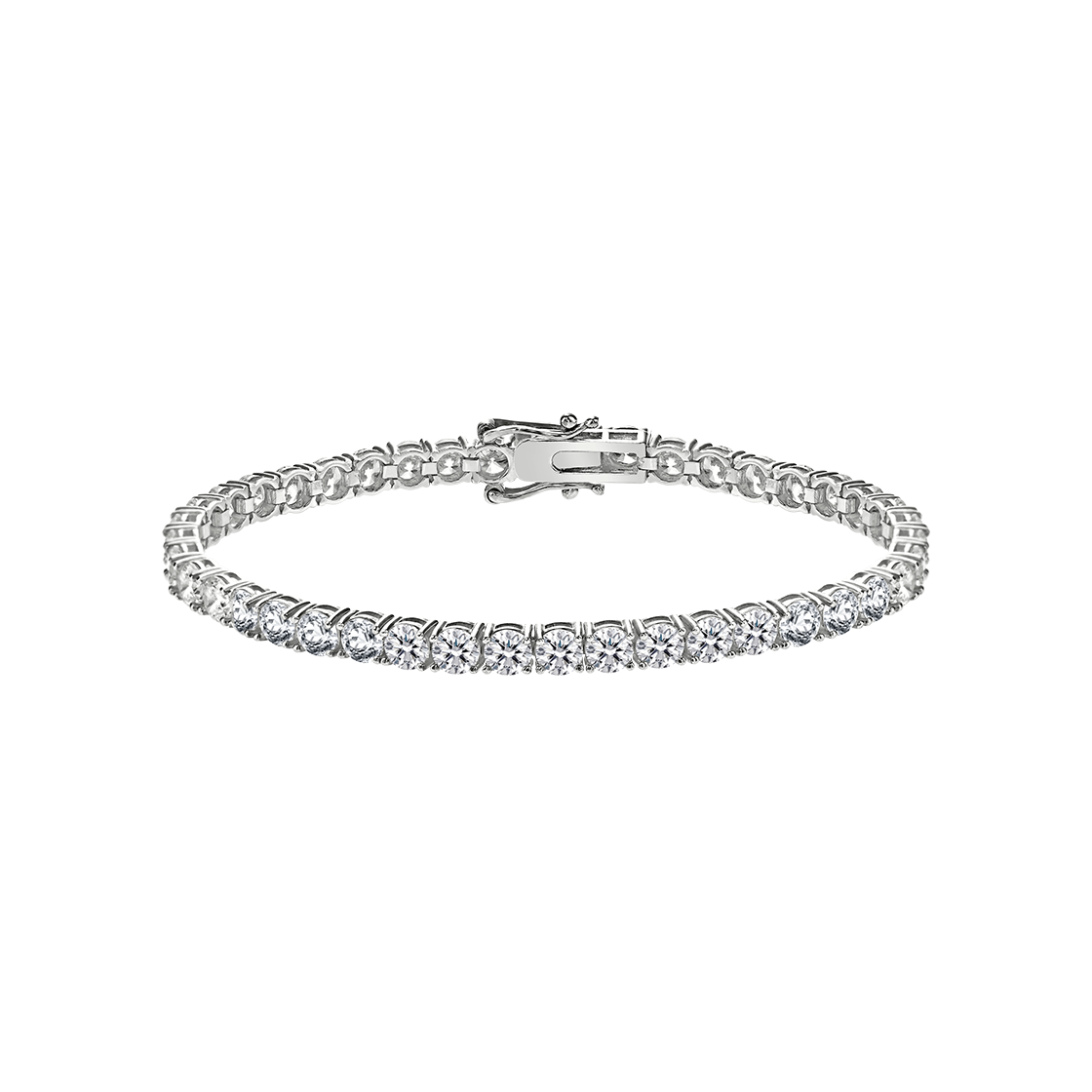 골드팡 실버 클레어 테니스 팔찌 4mm(GOLDPANG Silver Claire Tennis Bracelet 4mm)