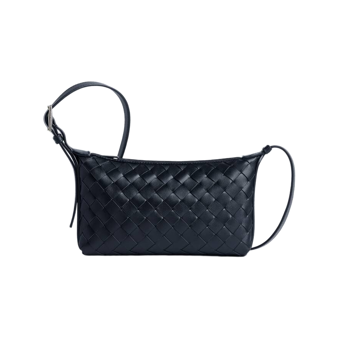 844018V2HL04330 Bottega Veneta Traveler Phone Pouch Midnight