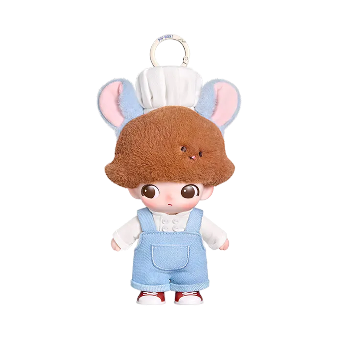 팝마트 디무 월드 x 픽사 시리즈 인형 키링 레미 (개봉 박스)(Pop Mart Dimoo World x Pixar Series Vinyl Plush Pendant Remy (Opened Case)) - 1
