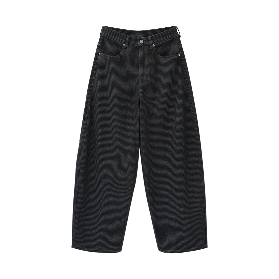 어반드레스 멜로우 벌룬 팬츠 스프라이프 블랙(Avandress Mellow Balloon Pants  Stripe Black) - 1