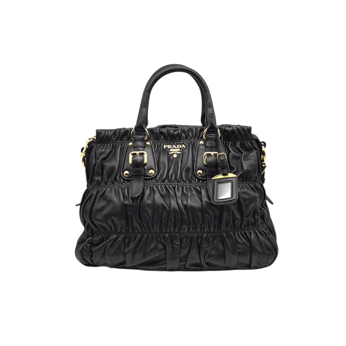 IT7Q4IFW974G Prada Napa Gauffre Tote Bag BN1336
