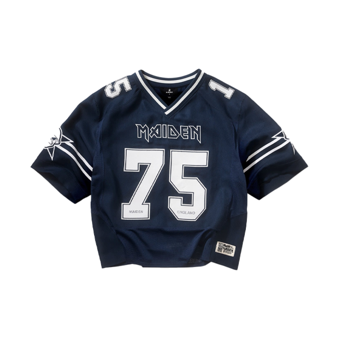 리프레젠트 x 아이언 메이든 기념 저지 미드 블루 - 25FW(Represent x Iron Maiden Anniversary Jersey Mid Blue - 25FW)