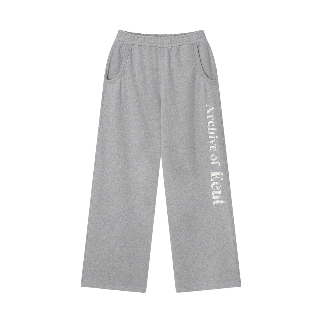 EEA1SW15MG EEUT Archive Washed Sweatpants Melange Gray