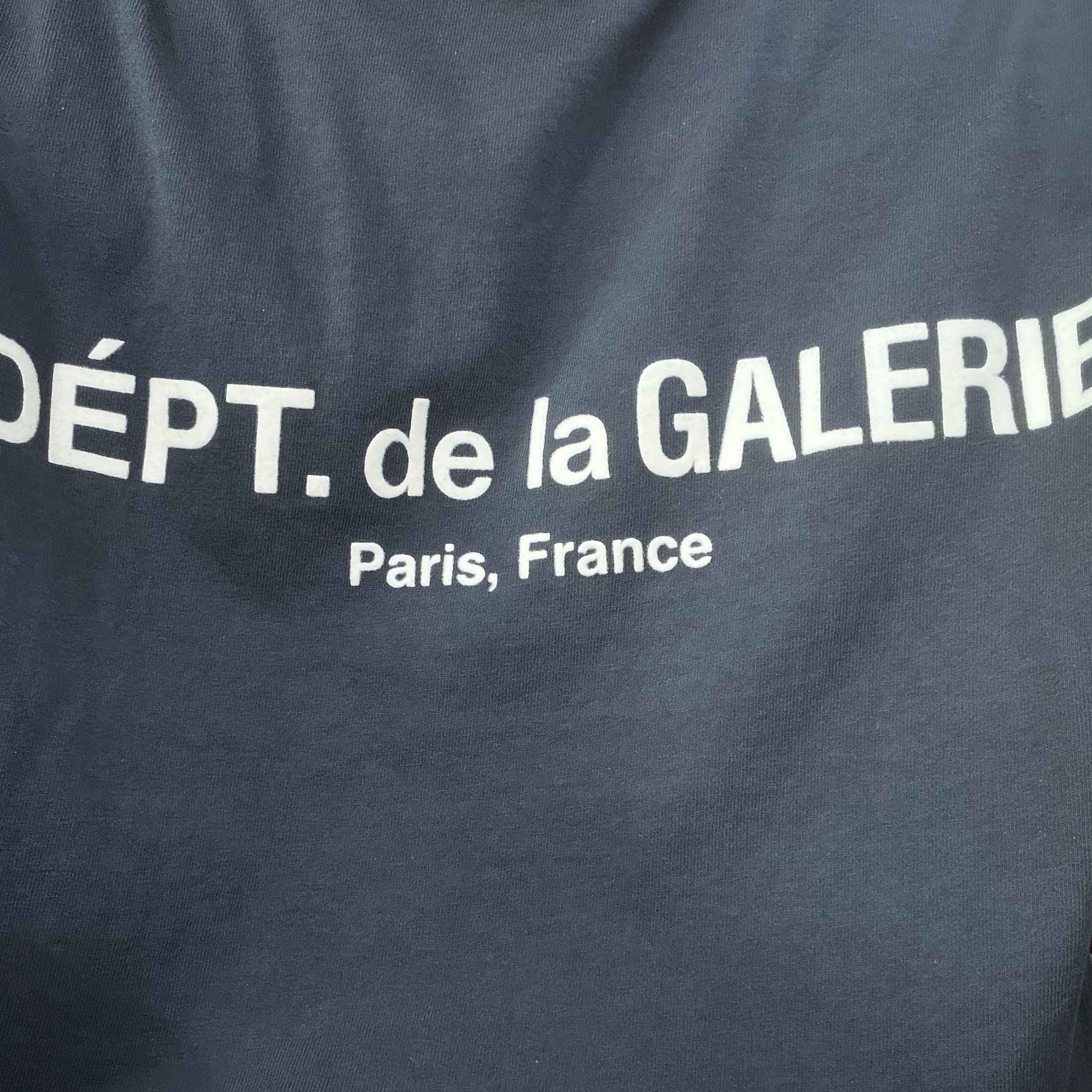 Gallery Dept. French Logo Lux T-Shirt Washed Black 착용 스타일