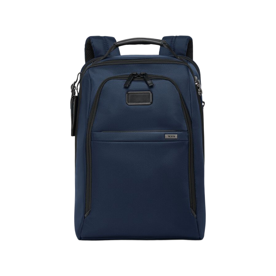 02203727NVY4 Tumi Alpha Medium 15 Inch Expandable Backpack Navy