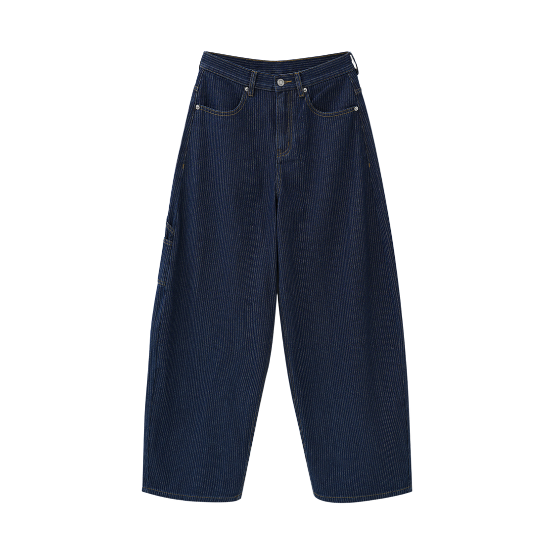 어반드레스 멜로우 벌룬 팬츠 스트라이프 블루(Avandress Mellow Balloon Pants Stripe Blue) - 1