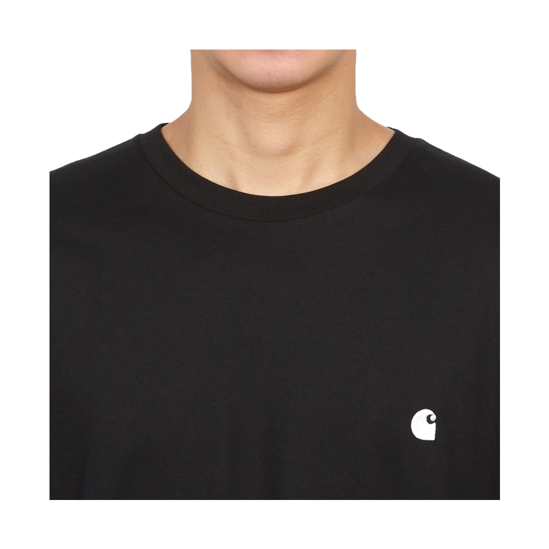 [25% 쿠폰] 칼하트 WIP 숏슬리브 매디슨 티셔츠 블랙 화이트([25% 쿠폰] Carhartt WIP S/S Madison T-Shirt Black White) - 6