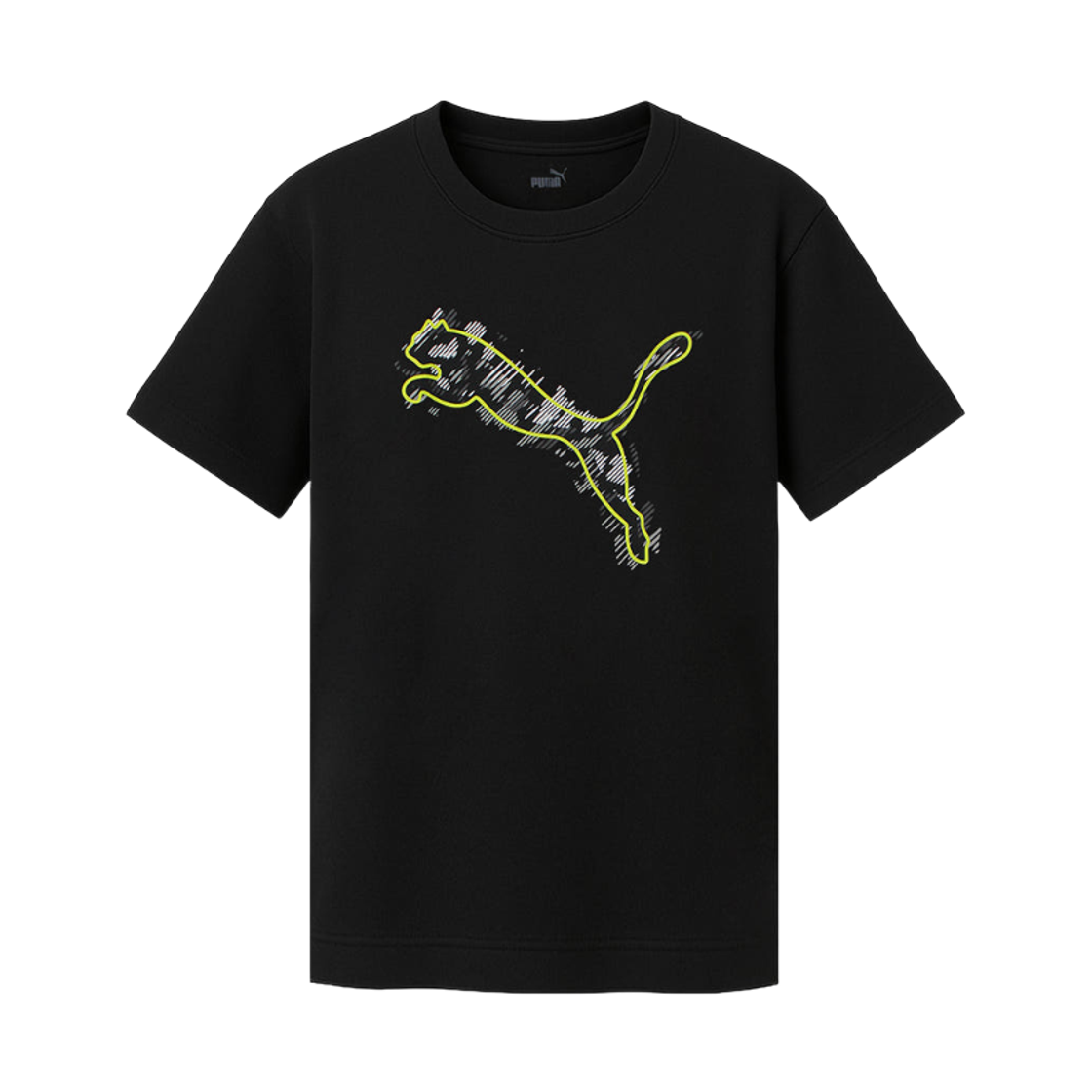 676284-01 (Kids) Puma Active Sport Graphic T-Shirt Black