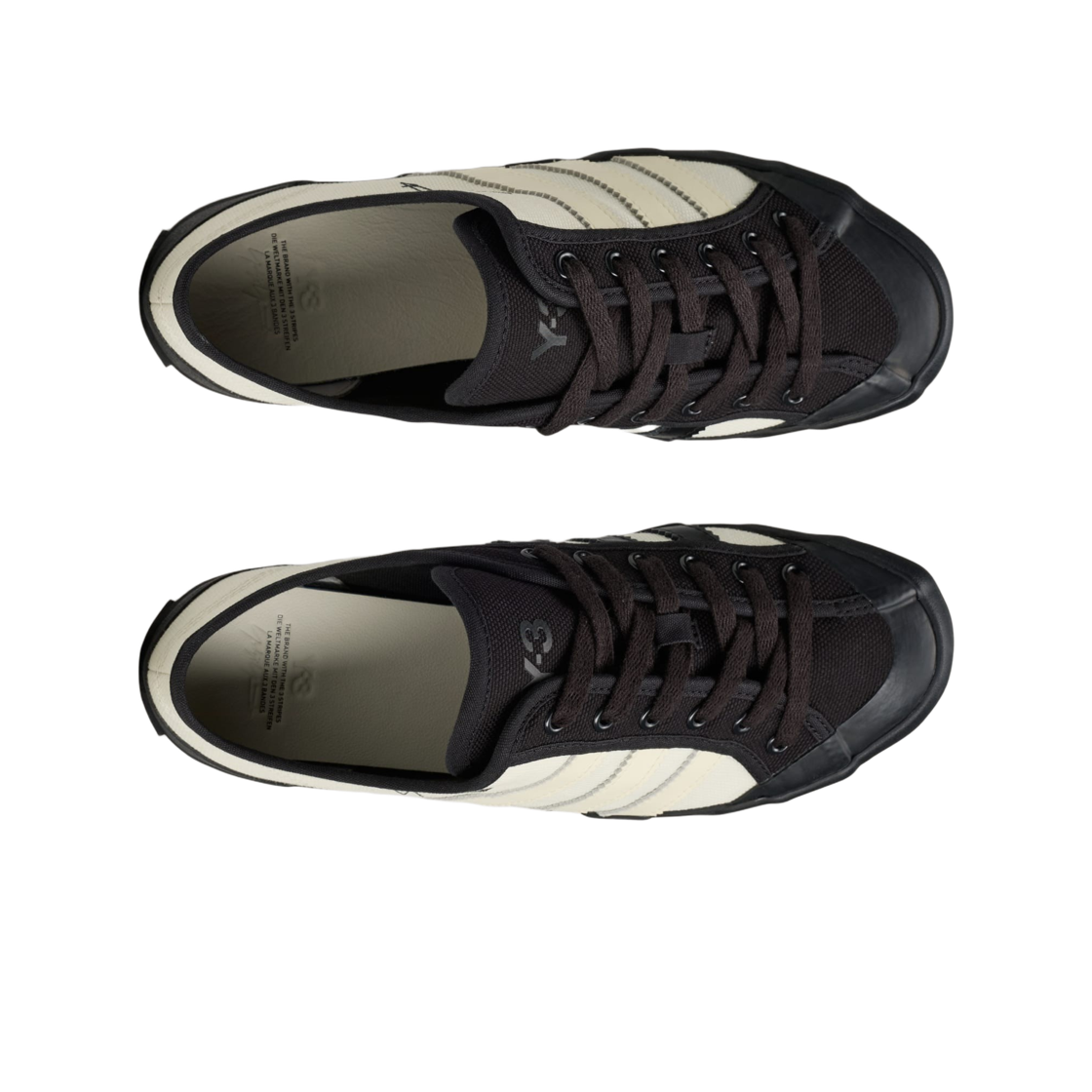 Y-3 니시 로우 오프 화이트 블랙(Y-3 Nishi Low Off White Black) - 2