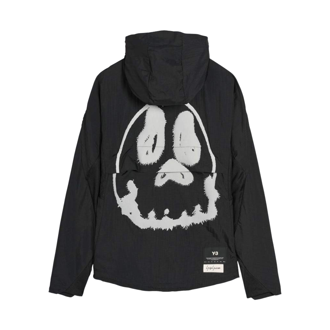 (W) Y-3 x 치토 그래픽 러닝 자켓 블랙((W) Y-3 x Chito Graphic Running Jacket Black) - 2