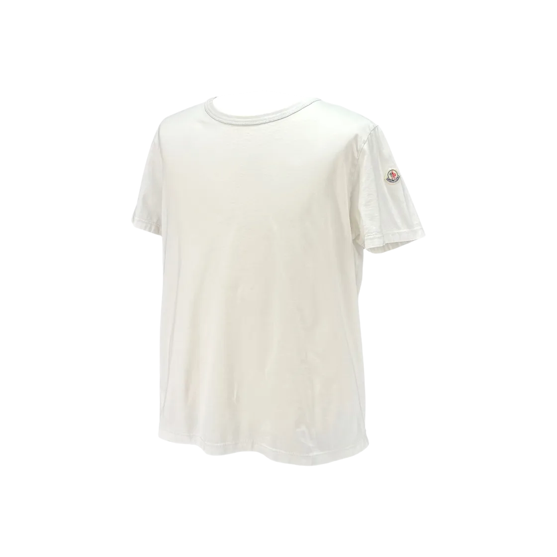 ITJ5E4ASVM4I Moncler Women Short Sleeve T-Shirt White