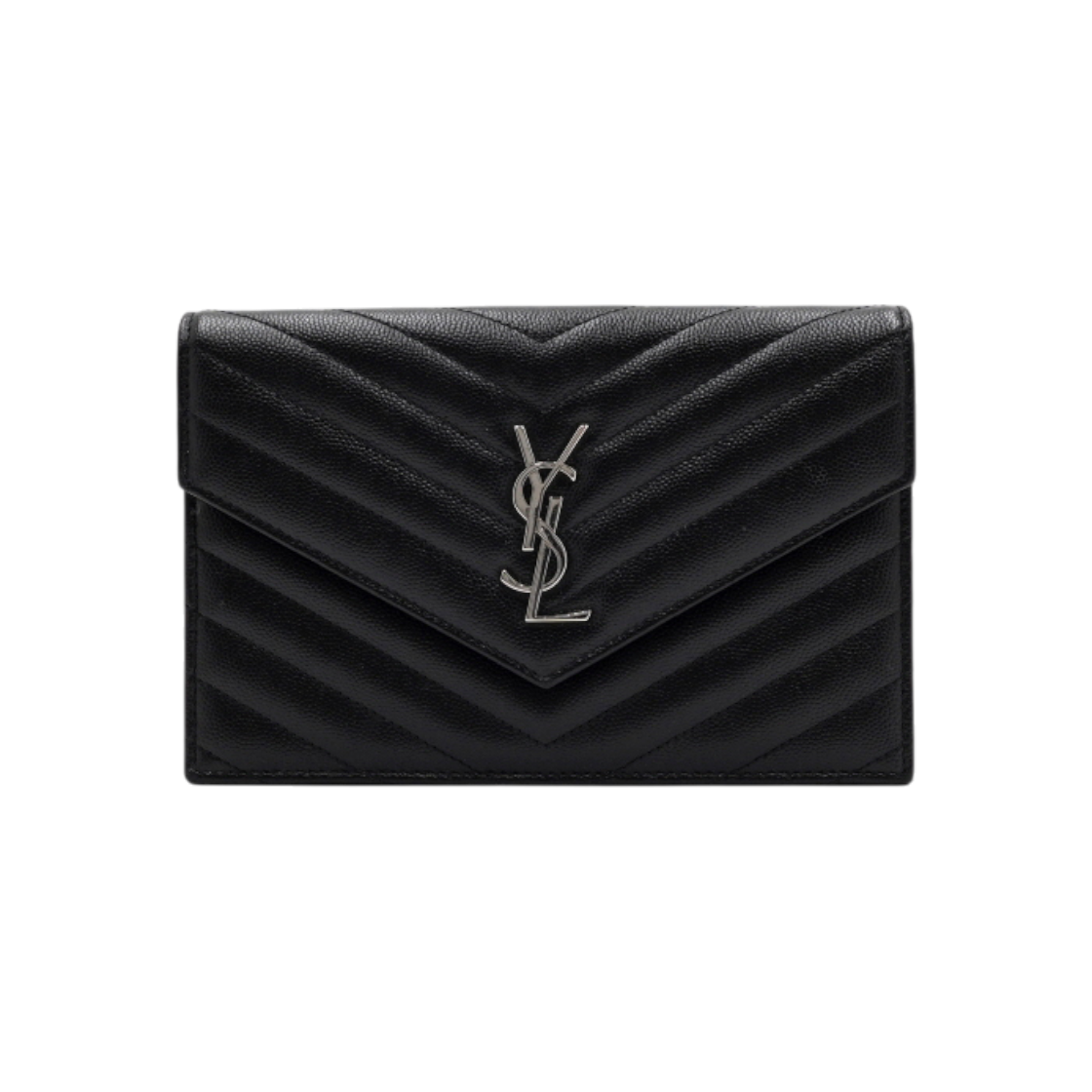 ITE8652OG22I Saint Laurent Monogram Envelope Cassandra WOC Black Crossbody Bag