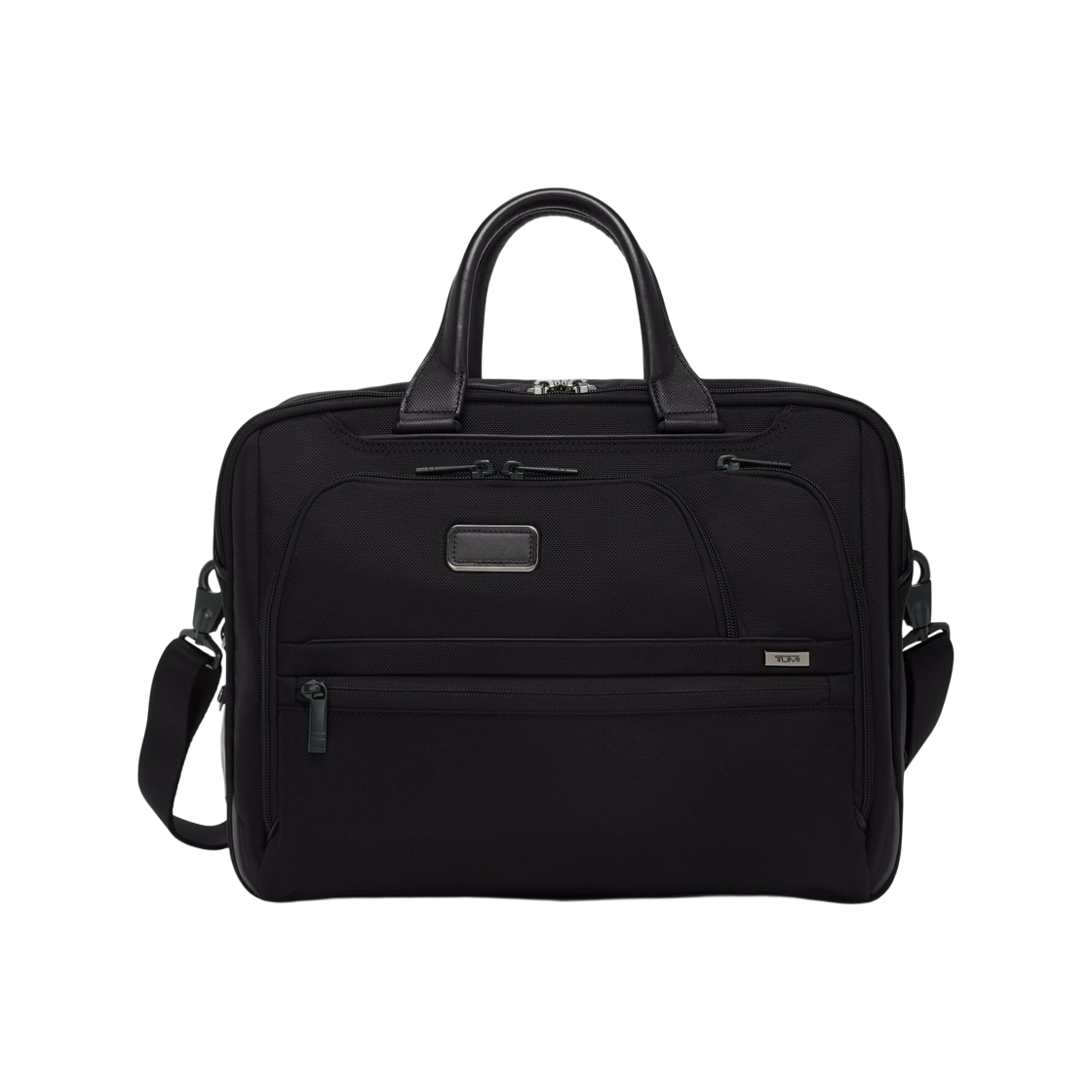 02603141D4 Tumi Alpha Medium 15 Inch Briefcase Black