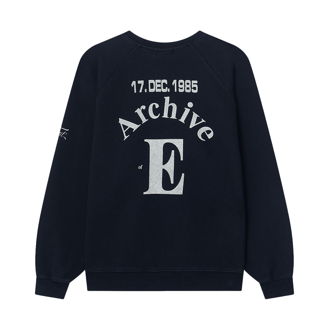 이우트 잼 스웻셔츠 다크 네이비(EEUT Eeut'S Jam Sweatshirt Dark Navy) - 2