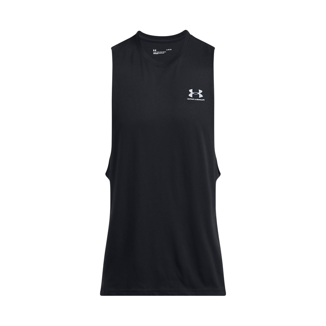 6011120-001 Under Armour Live Cut-Off Tank Black