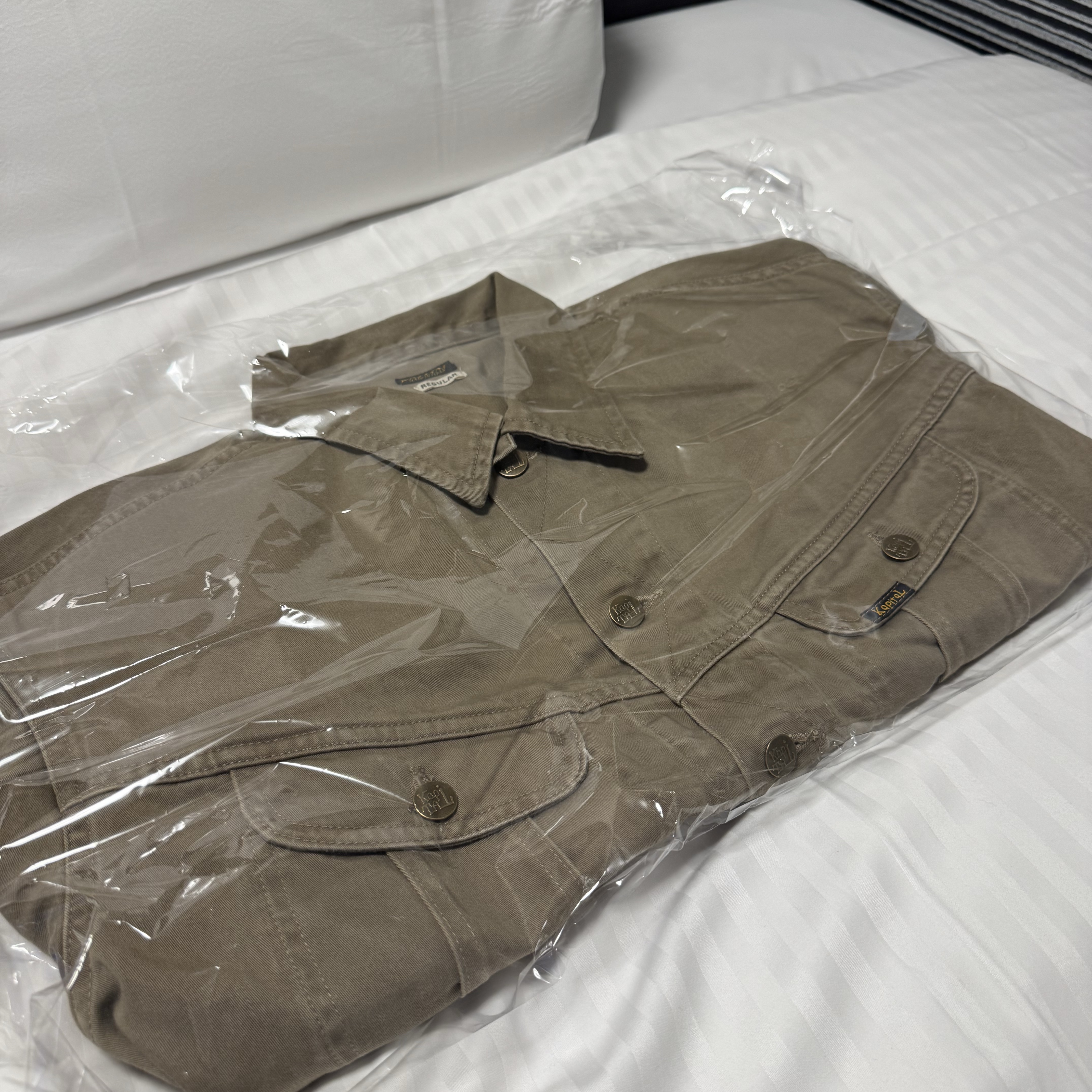 Kapital Vintage Satin Westerner Regular Mocha Beige 착용 스타일