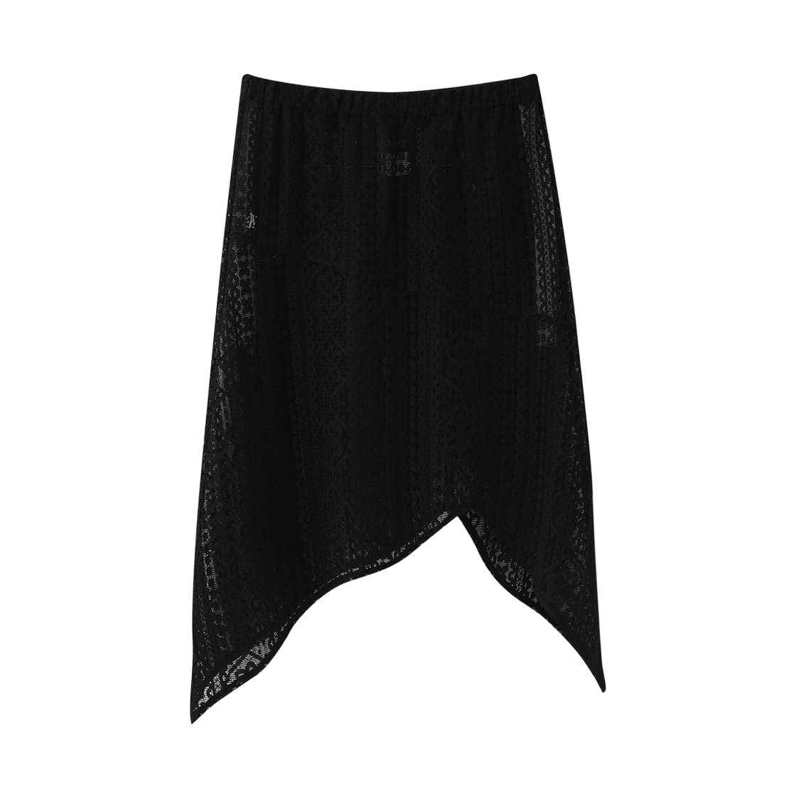 어반드레스 헤일리 레이스 레이어드 스커트 블랙(Avandress Hailey Lace Layered Skirt Black)