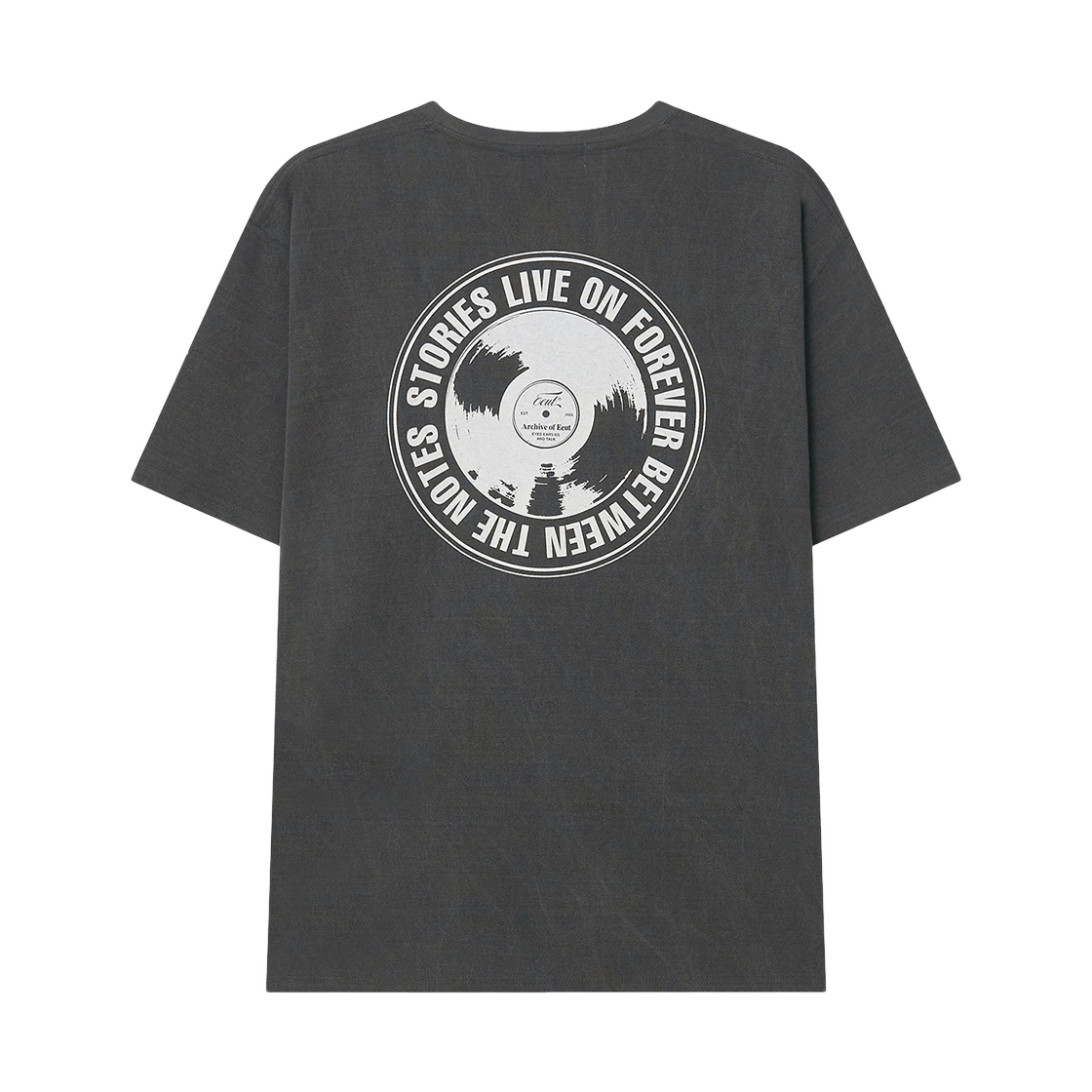 이우트 엘피 포켓 티셔츠 차콜(EEUT LP Pocket T-Shirt Charcoal) - 2