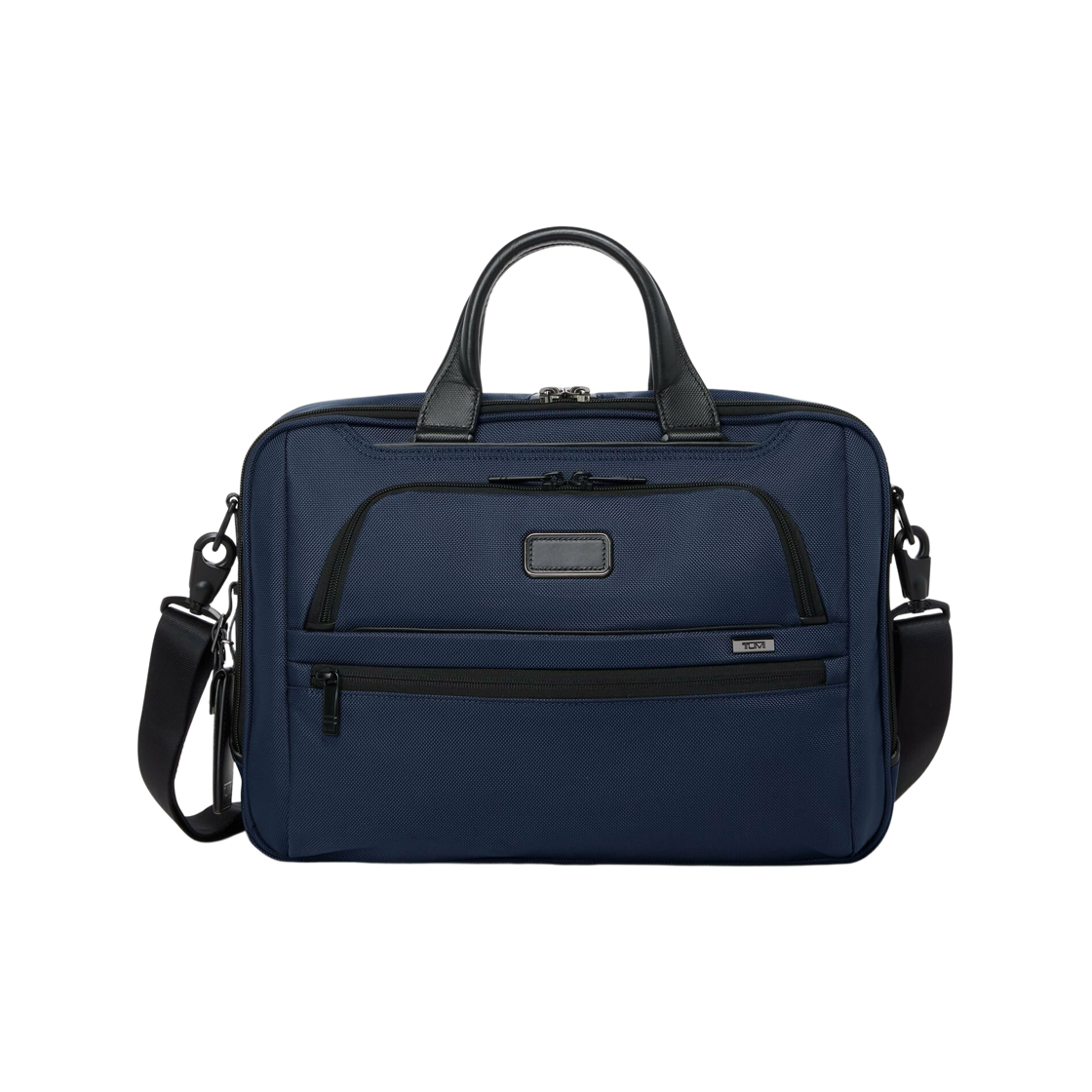 02203728NVY4 Tumi Alpha Medium 15 Inch Briefcase Navy