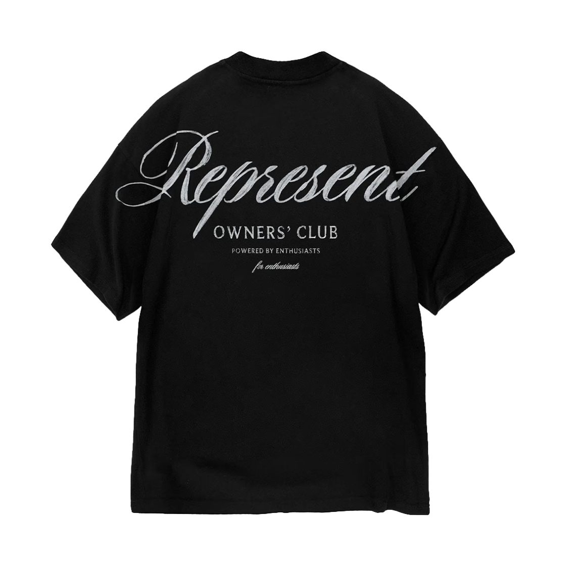 리프레젠트 오너스 클럽 스크립트 티셔츠 블랙 - 26SS(Represent Owners Club Script T-Shirt Black - 26SS)