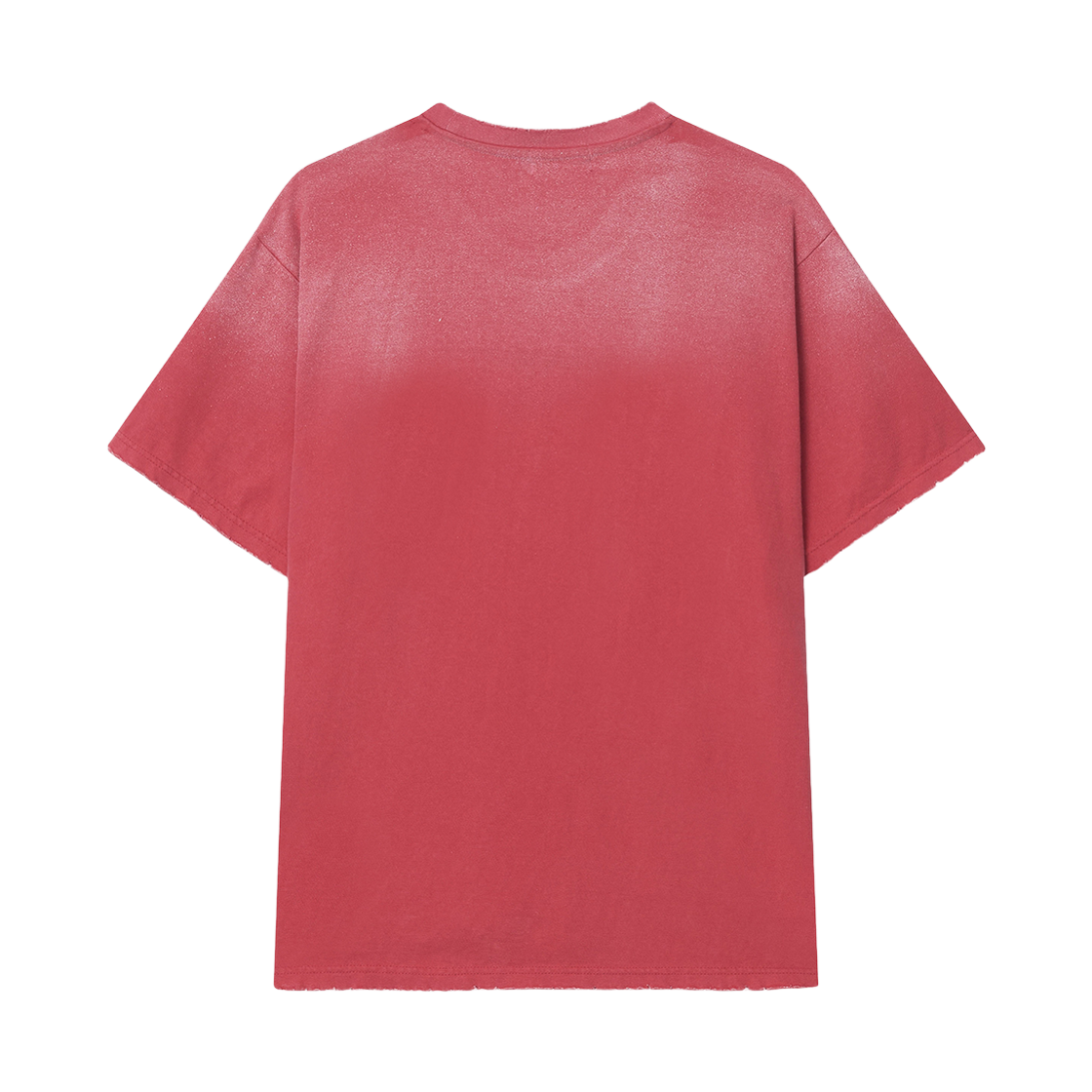 이우트 스프레이드 앤 디스트레스트 티셔츠 레드(EEUT Sprayed And Distressed T-Shirt Red) - 2