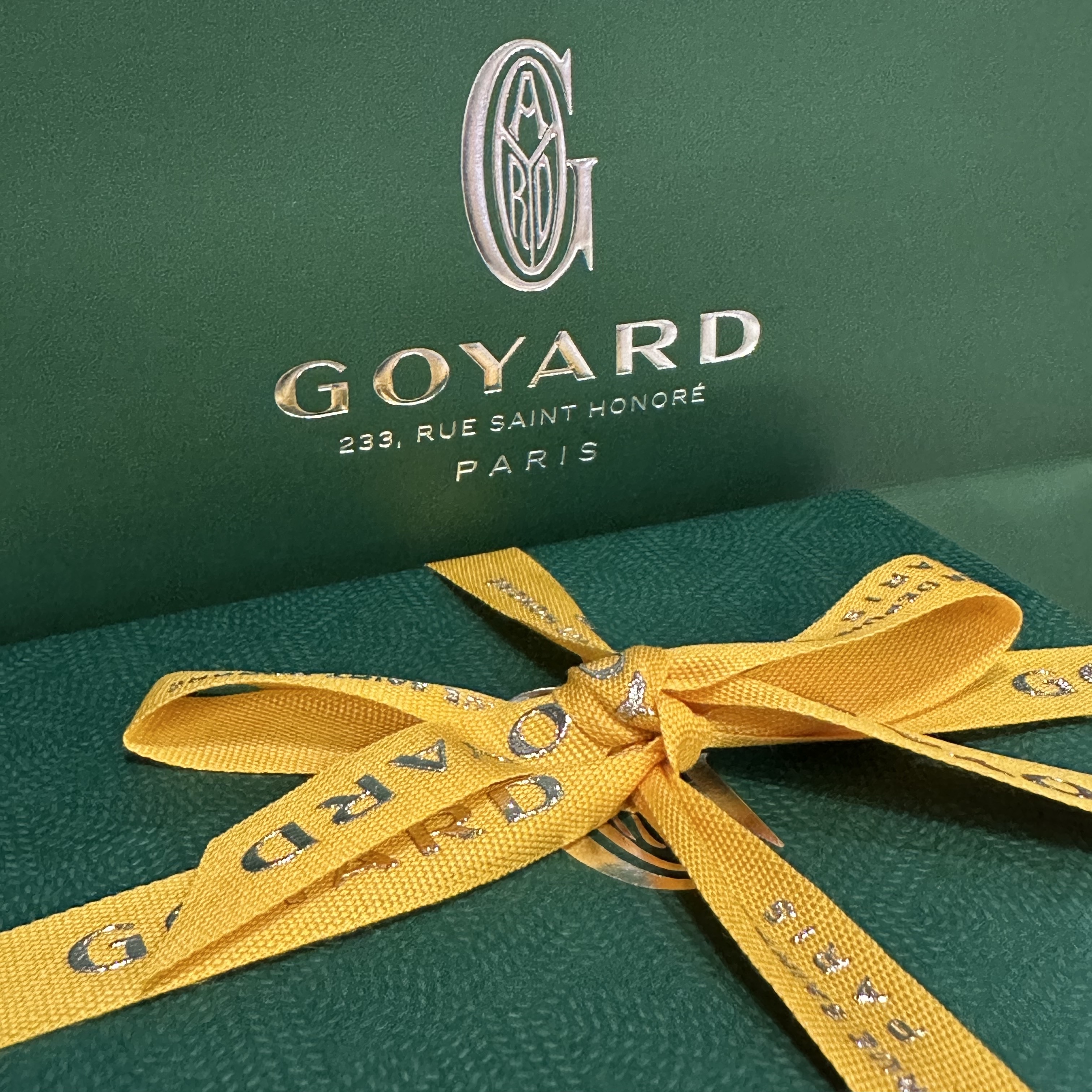 Goyard Saint Sulpice Card Holder Black 착용 스타일