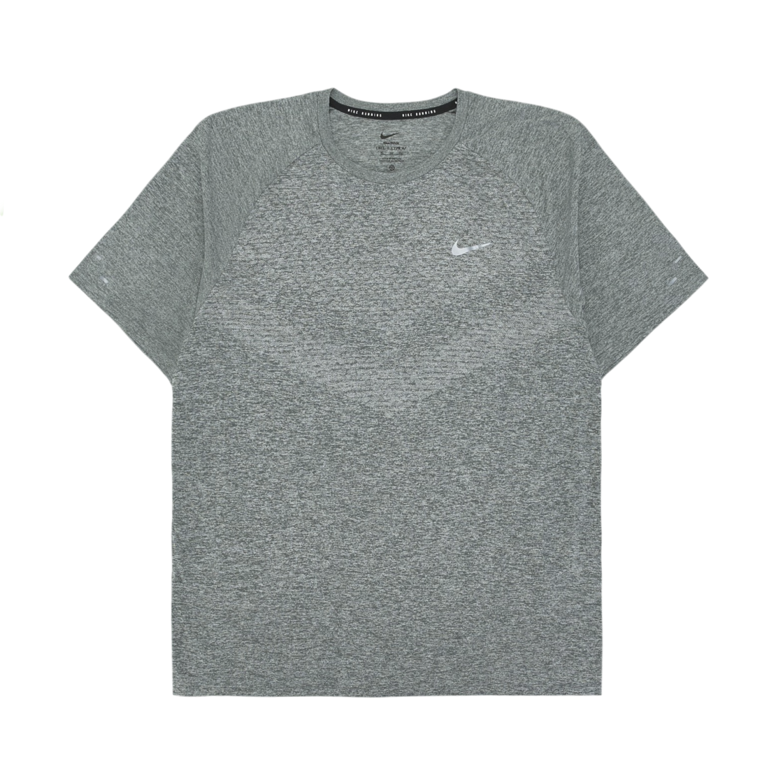 HV5203-084 Nike Stride Dri-Fit ADV Short Sleeve Running Top Smoke Grey Heather - US/EU
