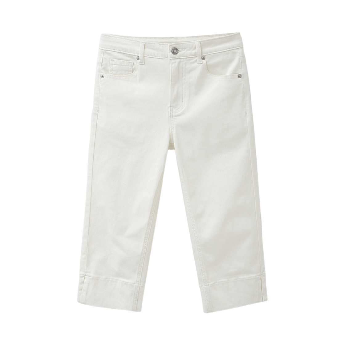 어반드레스 루에 카프리 팬츠 코튼 화이트(Avandress Rue Capri Pants Cotton White)