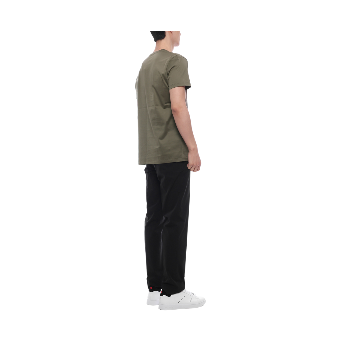 [25% 쿠폰] 몽클레르 로고 패치 티셔츠 카키 - 25SS([25% 쿠폰] Moncler Logo Patch T-Shirt Khaki - 25SS) - 6