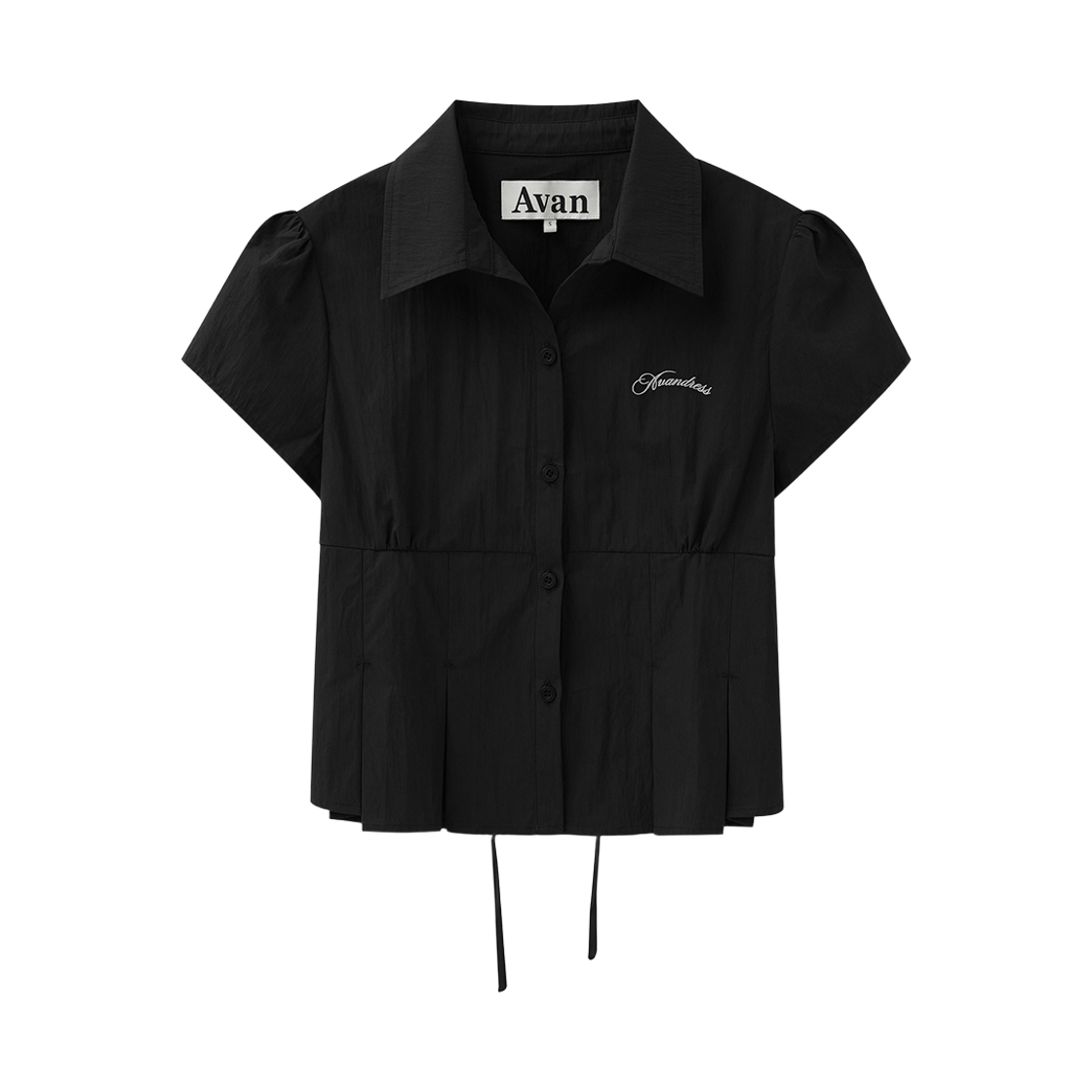 어반드레스 로지 셔츠 블랙(Avandress Rosie Shirt Black)