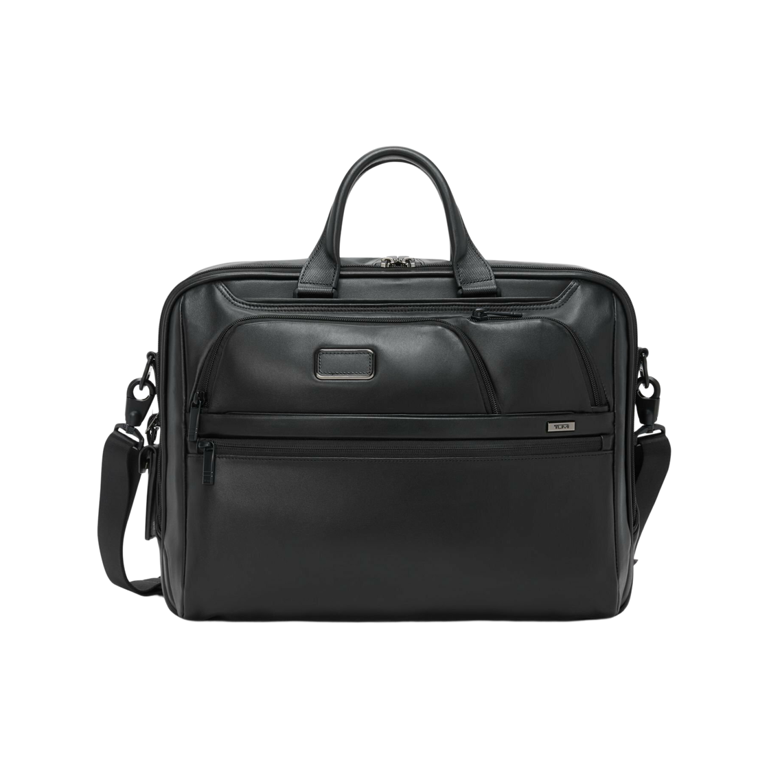 09603114DL4 Tumi Alpha Large 17 Inch Briefcase Black