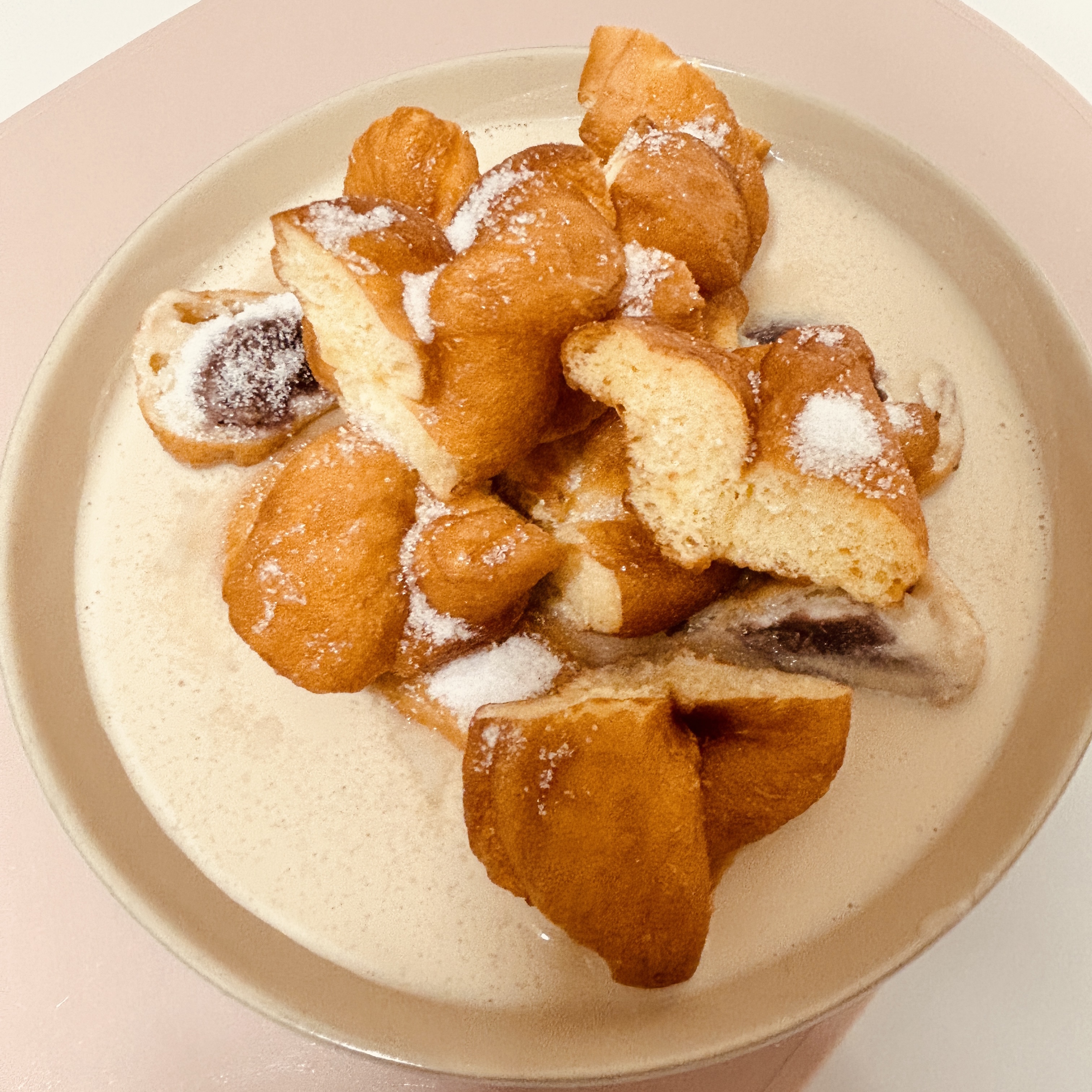 [KREAM 단독] Samlip Ready B Mochi Sticky Donuts / Twisted Bread 2 bags (10 pieces) 착용 스타일 - 2