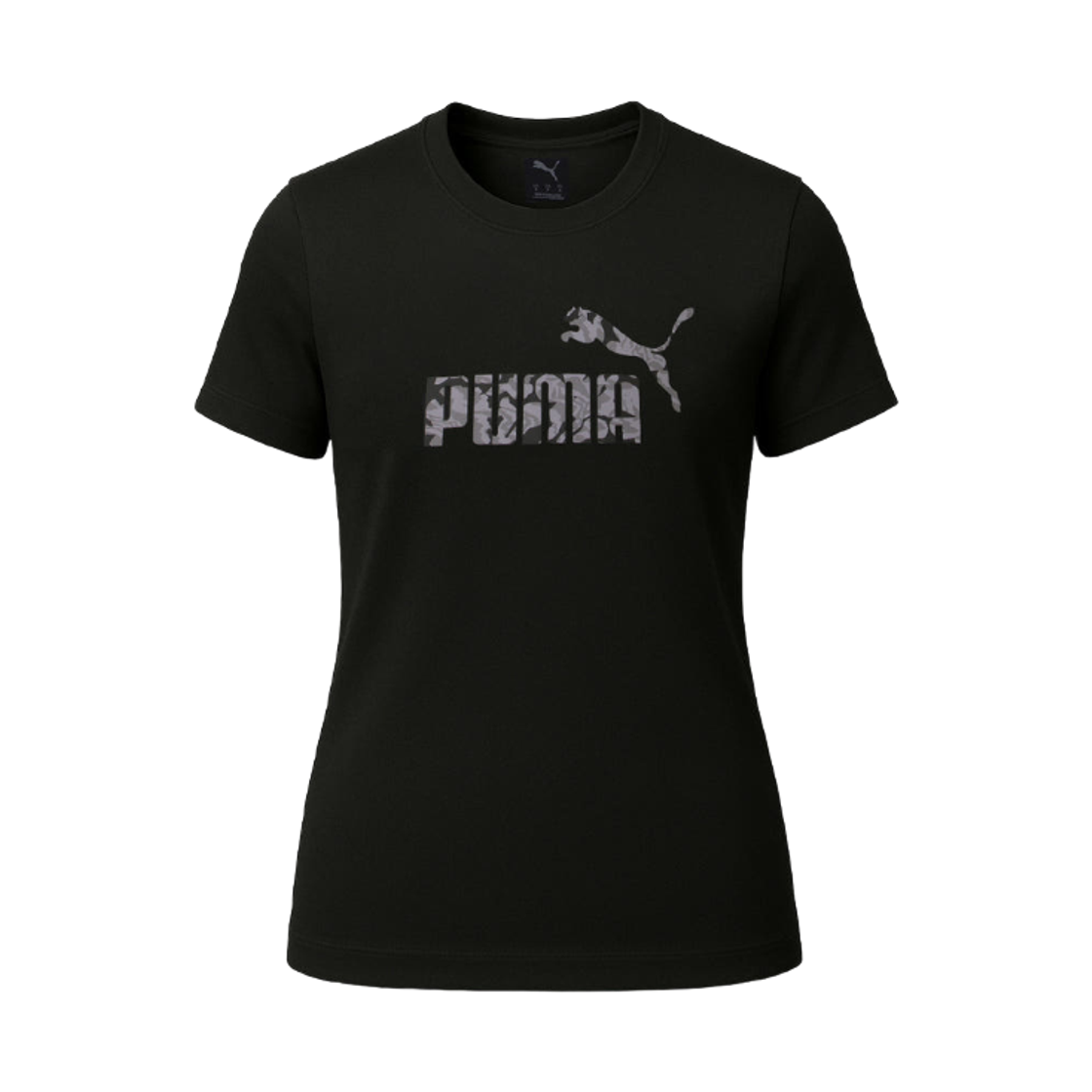 684986-51 (W) Puma Essentials Natural 2.0 T-Shirt Black