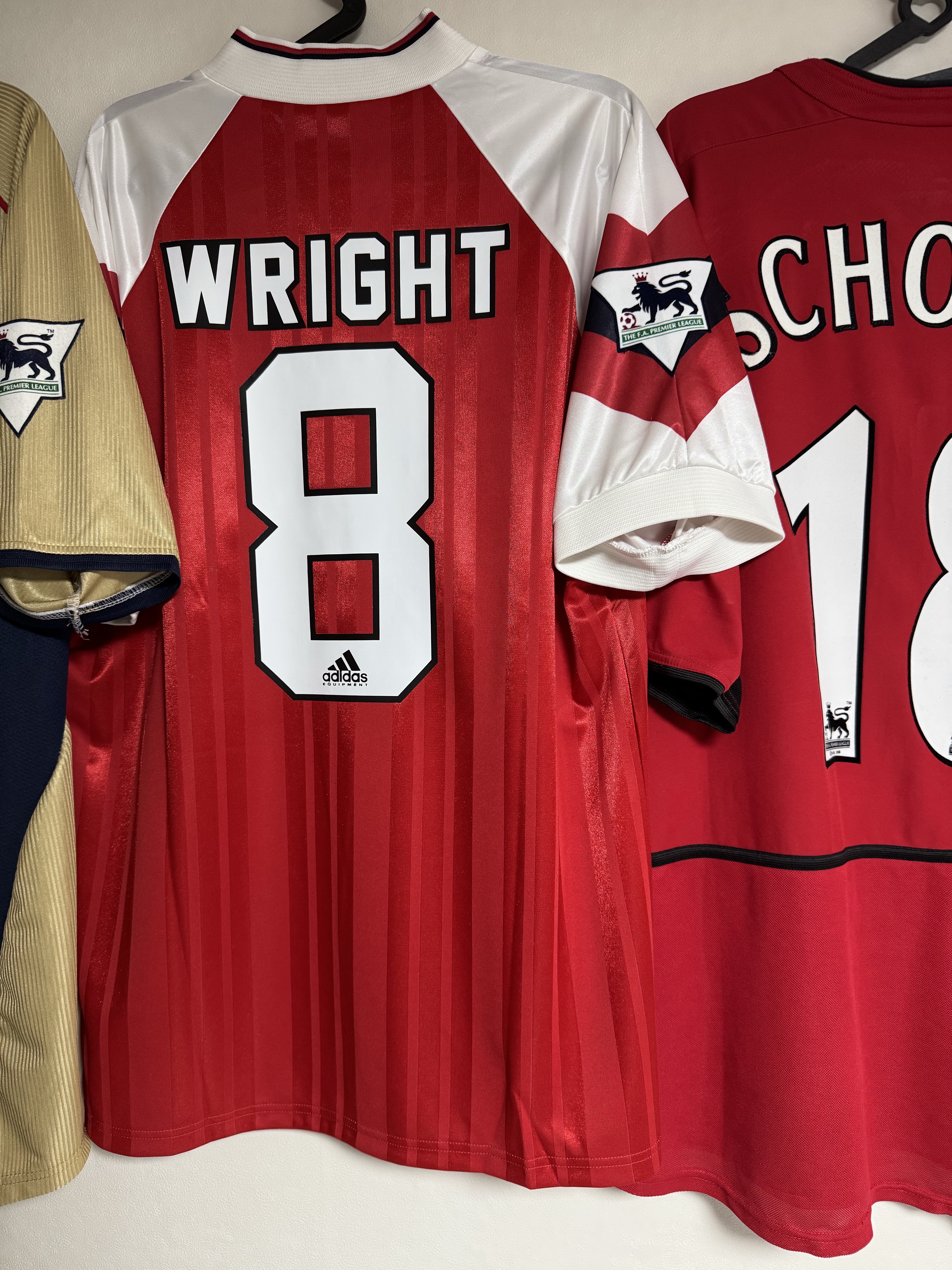 Adidas Arsenal 92-94 Home Jersey Team Collegiate Red - KR Sizing (Non Marking Ver.) 착용 스타일 - 2
