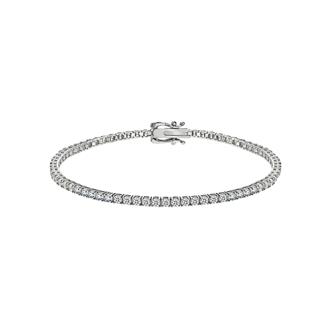 골드팡 실버 클레어 테니스 팔찌 2mm(GOLDPANG Silver Claire Tennis Bracelet 2mm)