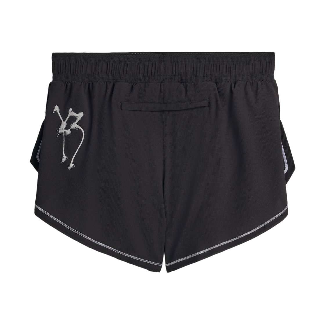 (W) Y-3 x 치토 그래픽 러닝 쇼츠 블랙((W) Y-3 x Chito Graphic Running Shorts Black) - 2