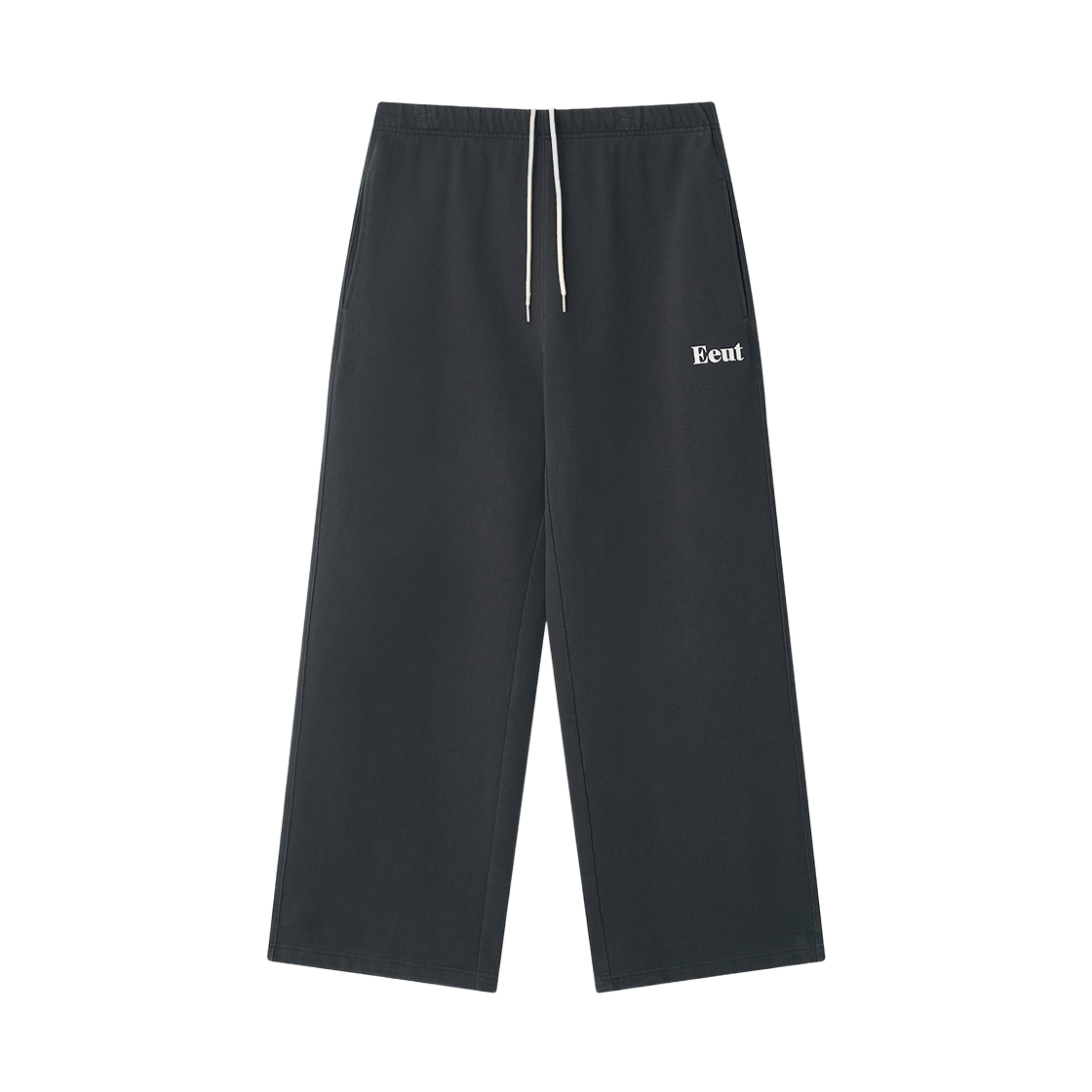 EEA1SW12CH EEUT Basic Washed Sweatpants Charcoal