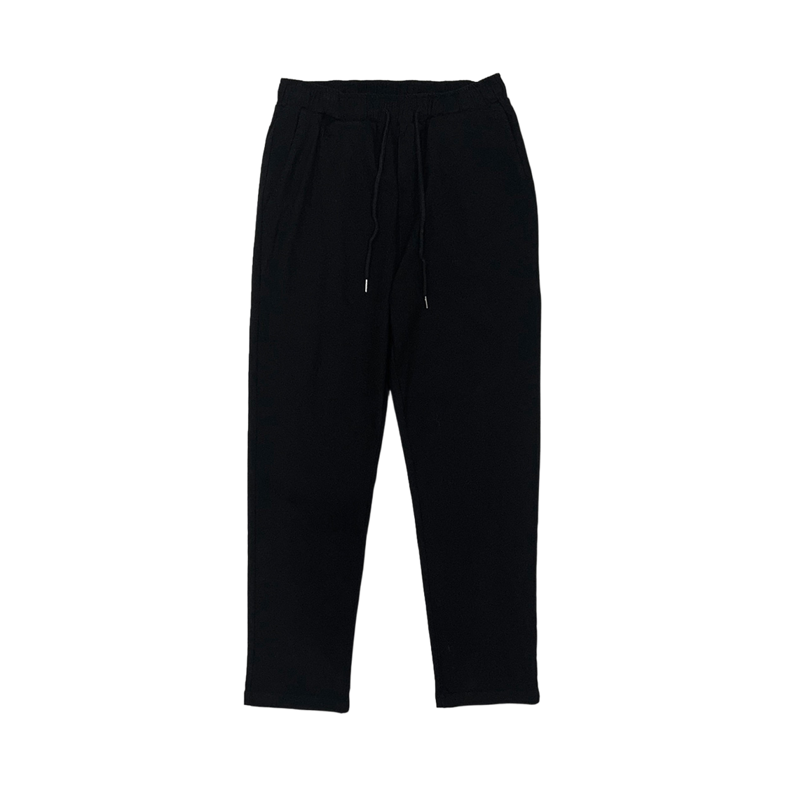 GC8686-블랙 GCLIP Banding Spandex Black Straight Cotton Pants