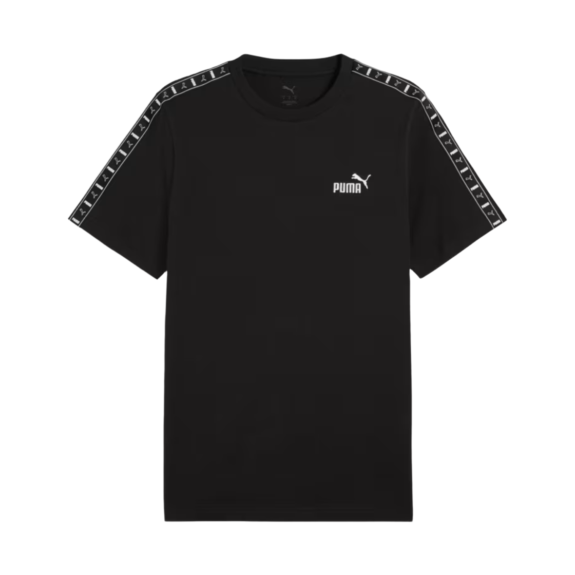 684674-01 Puma Essentials Tape T-Shirt Black