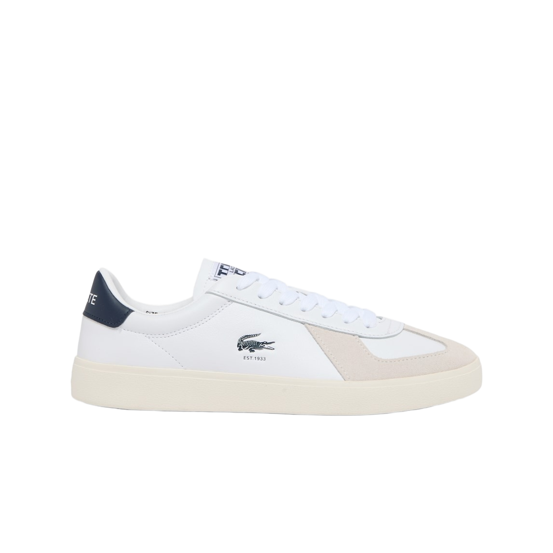 750SMA0040-042 Lacoste Baseshot Pro Leather Sneakers White Navy