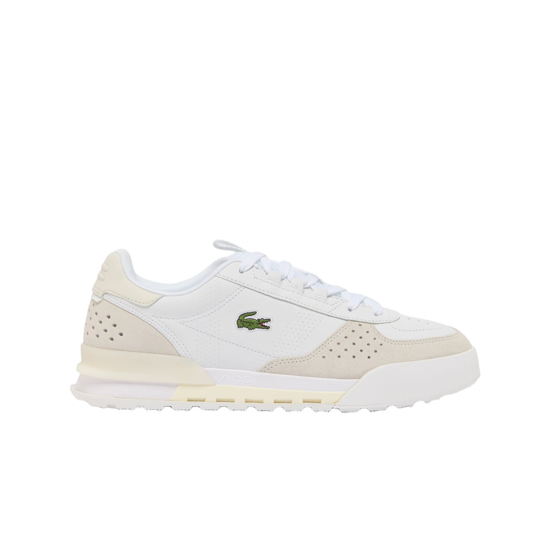 52SMA0032-65T Lacoste Slam Break Leather Sneakers White Off White