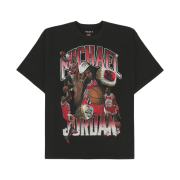 Jordan Flight Essentials Oversized T-Shirt Black Varsity Red - Asia