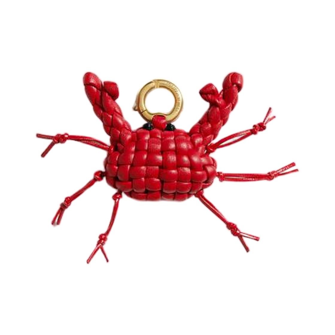 보테가 베네타 크랩 참 고리 카디널 블랙(Bottega Veneta Crab Charm With Hook Cardinal Black)