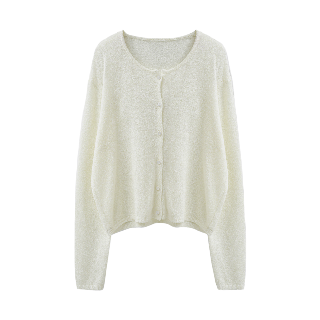 어반드레스 셀리아 라운드넥 니트 가디건 아이보리(Avandress Celia Round-Neck Knit Cd Ivory)
