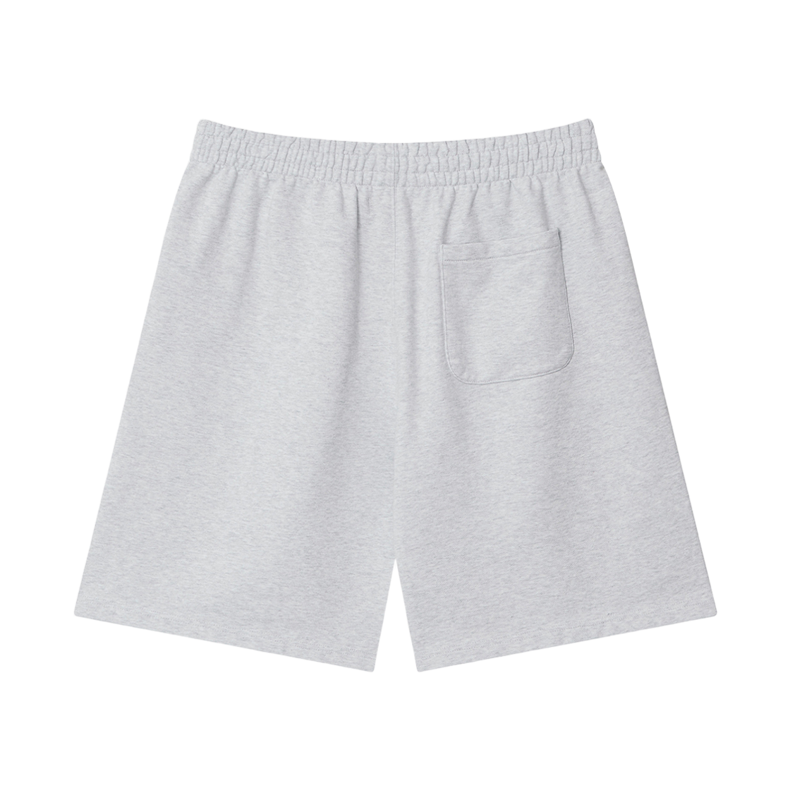 이우트 베이직 워시드 스웻 쇼츠 멜란지 화이트(EEUT Basic Washed Sweat Shorts Melange White) - 2