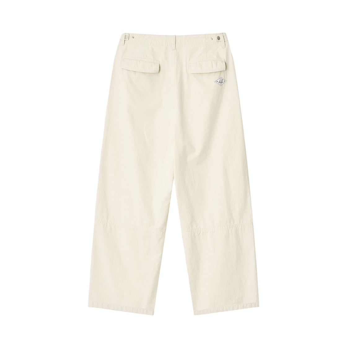 이우트 립스탑 니 컷 워크 팬츠 아이보리(EEUT Ripstop Knee Cut Work Pants Ivory) - 2