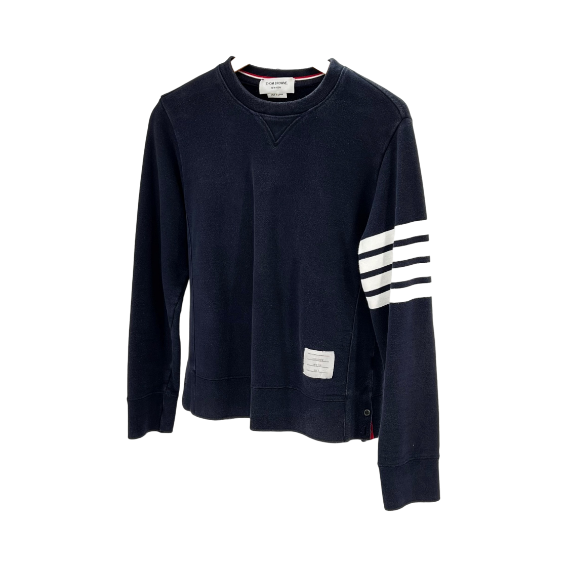 ITTNABVHSIWV Thom Browne Striped Armband Sweatshirt